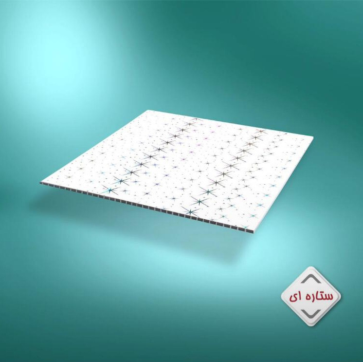 تایل پی وی سی ۶۰×۶۰ ستاره ای