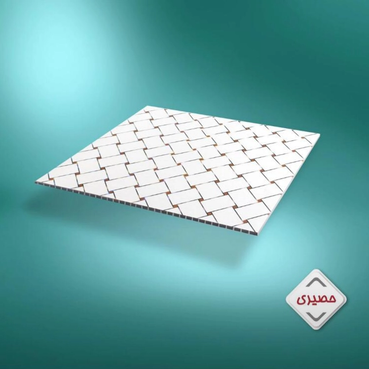 تایل پی وی سی ۶۰×۶۰ حصیری