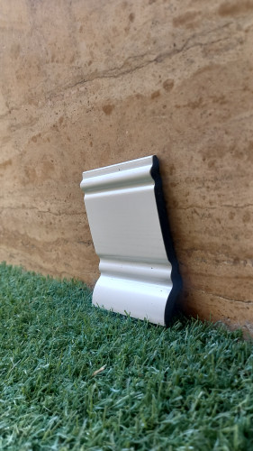 قرنیز پی وی سی ۱۰ سانت سفید