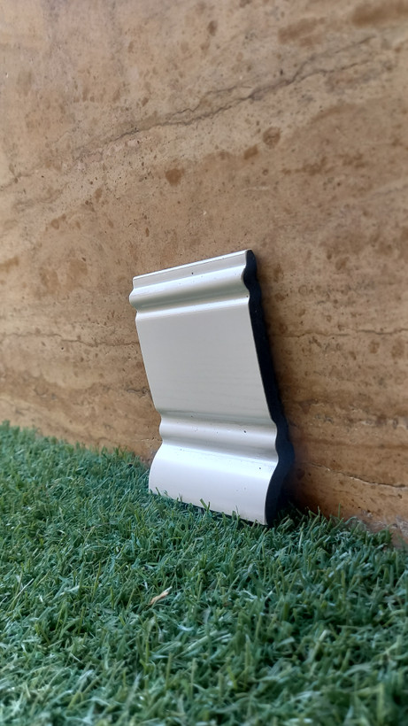 قرنیز پی وی سی ۱۰ سانت سفید